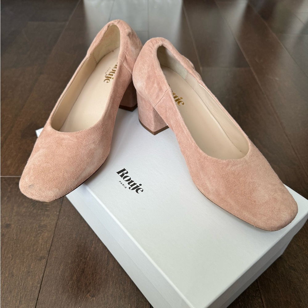 Rouje 37 Adella heeled ballet pumps